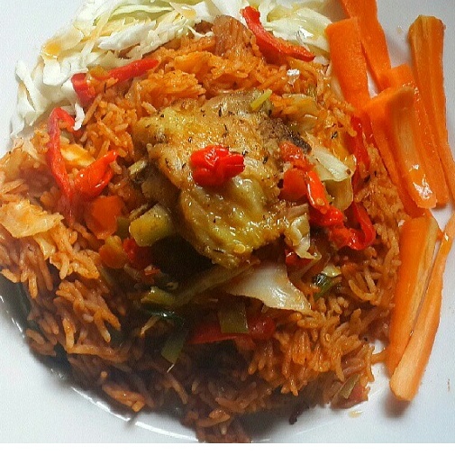 Basmati Jollof Rice and Vegetables